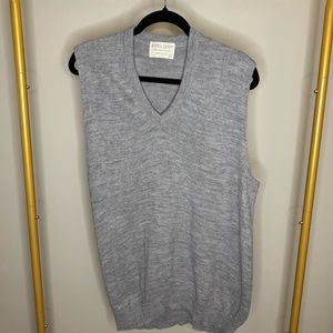 Vintage Grey Sweater Vest